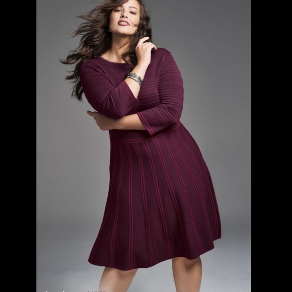 Dress Barn Dresses & Skirts - Dress Barn Burgundy dress size 1X